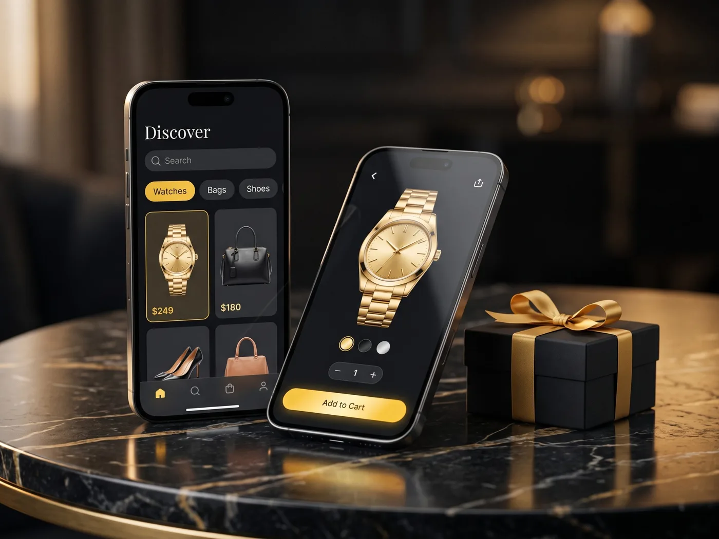 Online Shopping App – app concept by Hossein Mohebbi