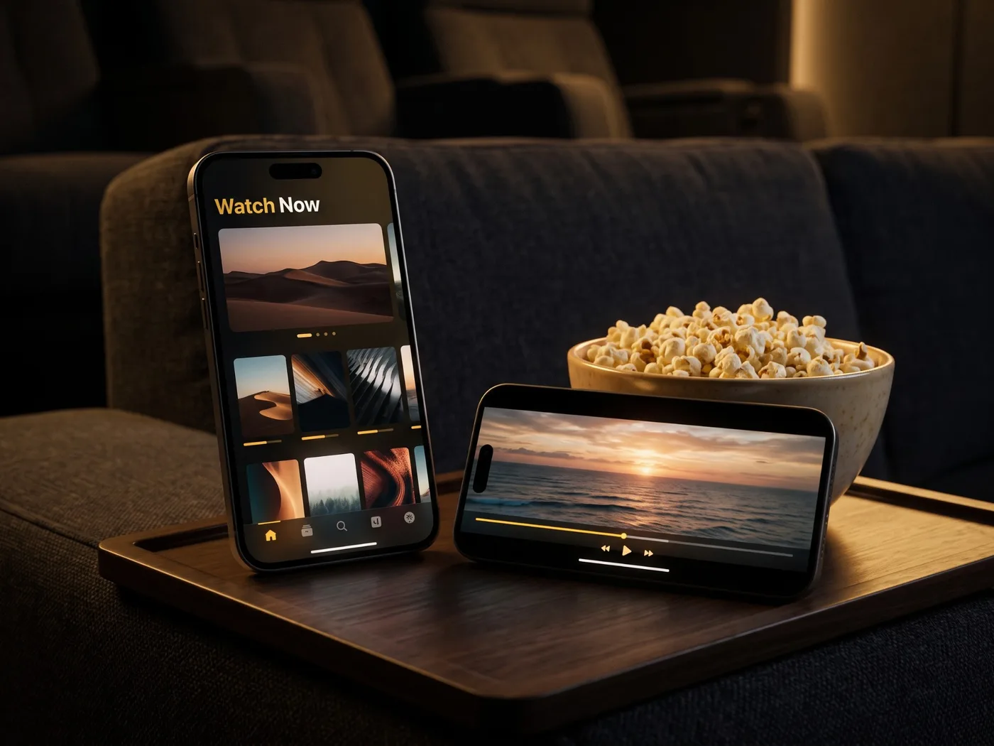 Video Streaming App – app concept by Hossein Mohebbi